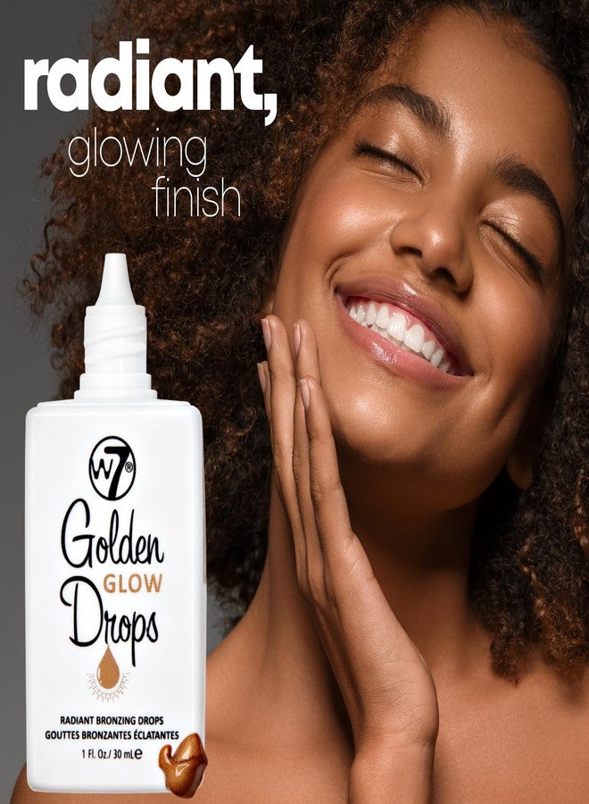 W7 Golden Glow Drops Essential Trio - 3Pcs - Liquid Bronzing Drops, Moisturizer & Body Brush - Image 5